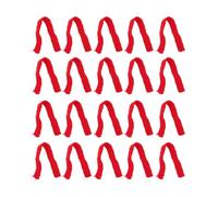Beaupretty 20pcs Creative Mini Scarves for Dolls Decorative Accessories for Parties Lightweight and Comfortable Touch for Christmas Family Gatherings Multi Function Figurine Scarves