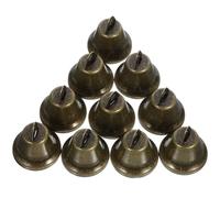 Beaupretty 20Pcs Decorative Christmas Tree Bells Hanging Bell Pendants for Festive Crafting Durable Ornaments for Home and Holiday Decorations