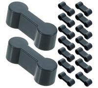 Beaupretty 20Pcs DIY Train Track Buckles for Compatible with Wooden Train Kits Enhance Imaginative Play Plastic Holiday