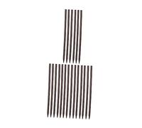 Beaupretty 20PCS DIY Wooden Log Hairpin Simple Chic No Hole Hair Stick Accessories for Women Elegant Retro Style Hairpins for Daily Wear Parties Festivals and Photoshoots