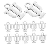 Beaupretty 20pcs Durable Jewelry Pendants for Necklaces Bracelets Unique Psychology Letter Accessories for DIY Crafting