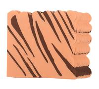 Beaupretty 20PCS Leopard Print Disposable Napkins Stylish Orange Animal Pattern Paper Towels for Parties Bridal Shower Cocktail Festival Decorations Convenient Clean Use