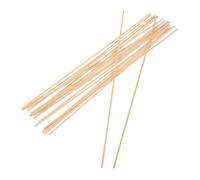 Beaupretty 20pcs Lightweight Thin Bamboo Dowel Rods for DIY Kite Making and Frame Building Smooth Flat Bamboo Sticks for Crafting Enhanced Stability and Safe Handling