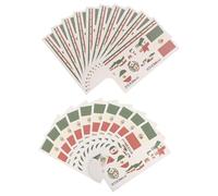 Beaupretty 20pcs Mexican Flag Tattoos Temporary Tattoo for Adults Boys and Girls Mexico Independence Day Sports Games Soccer Matches Face Stickers