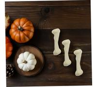 Beaupretty 20pcs Miniature Spooky Bone Props Small Plastic Skeleton Bones Decoration for Halloween Party Crafts DIY Prank White Small for Themed Events and Holiday Decor Supplies