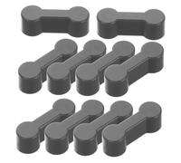 Beaupretty 20pcs Plastic Dog Bone Train Track Adapter Kit for Easy Assembly Railway Track Connectors Accessories for Compatible with Major Brands