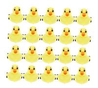 Beaupretty 20pcs Pull Back Mini Duck Car for Cartoon Vehicle with Bright Colors Lovely Preschool to Enhance Motor Skills and Sensory Development Party Bag Fillers and Decorations