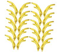 Beaupretty 20pcs Reindeer Antler Foil Balloons Christmas Balloon Decorations for Holiday Parties Birthday Photo Props Festive Animal Theme