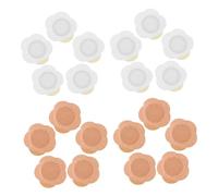 Beaupretty 20pcs Self Adhesive Castor Oil Patches for Waist Back Lightweight Travel Friendly Wellness Wraps Comfortable Fit for Yoga Fitness Discreet Skin Tone Design