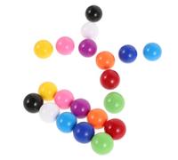 Beaupretty 20pcs Small Colored Replacement Balls for Math Learning Plastic Counting Balls for Probability Teaching and Game Accessories Multi Color for Group Play and Educational Fun