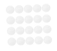 Beaupretty 20pcs Souvenir Badge Protector High-transparency Round Badge Cover for Coins Souvenirs for Trade Shows Parties and Collectors