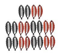 Beaupretty 20pcs Vintage French Banana Hair Clips for Thick Thin Hair Hold Flat Claw Styling Clips Plastic Resin Ponytail Barrette