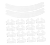 Beaupretty 20Sheets Large Disposable Under Belly Sweat Absorber Pads Breathable Tummy Liners for Skin Protection Moisture Absorbing Sweat Liners for Comfort During Exercise and Daily Activities