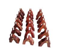 Beaupretty 21pcs Redwood Guzheng Bridges Set, Universal Wooden Guzheng String Support Pillars for Traditional Chinese Zither, Music Instrument Accessories for Performers and Learners