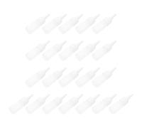 Beaupretty 22pcs 10ml Quick-drying Glue Drip Bottles Set Empty Small Liquid Dropper Bottles for Medicinal Oil and Eye Drops Laboratory Glass for Precise Dispensing