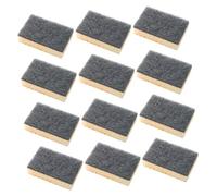 Beaupretty 24pcs Double-Sided Heavy Duty Abrasive Scrubber Sponges for Kitchen Dishwashing and Stubborn Dirt Removal Pressure-Resistant Non-deforming Cleaning Pads for Utensils Sinks Stoves