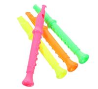 Beaupretty 24pcs Music Instrument Whistles Plastic Flute for Birthday Christmas Party Favors Educational Sound Rhythm Training Random Color