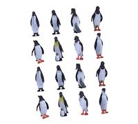 Beaupretty 24Pcs Realistic Penguin Models Premium Resin Animal Figurines Ocean Animal Teaching Tool for Home Decor Creativity for Christmas Winter Celebrations