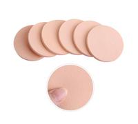 Beaupretty 24pcs Round Makeup Sponges for Wet and Dry Use Soft Elastic Powder Puff for Liquid Cream and Powder Foundation Comfortable Touch Fits Face Evenly of Each