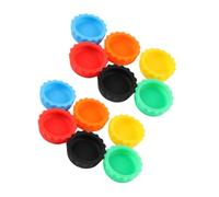 Beaupretty 24pcs Silicone Reptile Feeding Bowls Set with Shallow Wide Rim, Colorful Pet Food and Water Dishes for Leopard Geckos, Bearded Dragons, Lizards, and Tortoises Terrarium Accessories