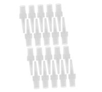 Beaupretty 25pcs Perfume Bottle Spray Nozzle Replacement Caliber Vial Pump Heads for DIY Fragrance Making High Sealing Efficiency Easy Clip Installation Wide Applicability for Professional