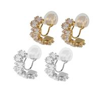 Beaupretty 2pairs Women's Fashion Earrings Vintage Ear Crawler Dangle Earrings Creative Ear Cuff Wrap Around for Holiday Occasion