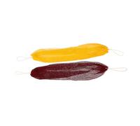 Beaupretty 2pcs African Exfoliating Sponge Body Scrubber Bath Washcloth Long Net Loofah for Shower Skin Scrubber for Women Men