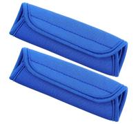 Beaupretty 2pcs Armrest Protector Grip Stroller Handles Luggage Handle Wrap Wraps Cabin Suitcase Travel Neon Luggage Wrap Cover Handle Sleeve Wrap Handle Wrap for Bags Neoprene Blue