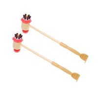 Beaupretty 2Pcs Back Massage Tool Bead Hammer Manual Beat Massager for Home Portable Handheld Waist Thigh Muscle Relaxation and Fatigue Relief