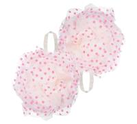 Beaupretty 2pcs Bath Balls Soft Exfoliating Shower Scrubbers for Body with Thickened Skin-Friendly PE Material Rich Generating Bath Sponge for Home Travel