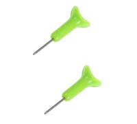 Beaupretty 2pcs Beginner Braille Writing Tool with Ergonomic Saddle Shaped Pen for Blind Users Accessory for Braille Education and Everyday Writing Activities