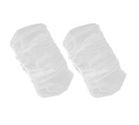 Beaupretty 2pcs Bird Cage Seed Catcher Net Birdcage Cover Mesh White Breathing Cover for Parakeet Parrot Cage Dust Protection