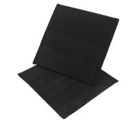 Beaupretty 2Pcs Black Card Game Holder, Reusable Gripper Playing Card Stand for Single-Hand Use, Poker Support Tool for Family Games and Party Role Playing