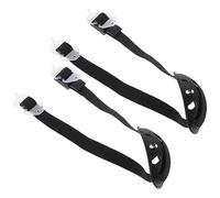 Beaupretty 2pcs Black Hard Hat Chin Straps Replacement Adjustable Helmet Chin Strap with Wear-resistant Plastic and Polyester Material for Construction and Outdoor Safety