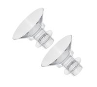 Beaupretty 2pcs Breast Pump Flange Insert Silicone Flange Inserts 13mm Wearable Design Anti-wear Not Easy to Deform Accessories for Breastfeeding