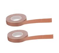 Beaupretty 2Pcs Breathable Adhesive Tapes for Pipa and Guzheng Natural Silk Finger Wraps for Comfortable Flexible Play Allergic Musical Instrument Supplies Light Brown