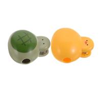 Beaupretty 2pcs Cartoon Toothbrush Head Covers Cute Turtle Duck Electric Toothbrush Protector Caps for Travel Lightweight Portable for Home Use Encourages Healthy Brushing Habits