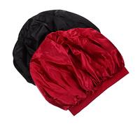 Beaupretty 2pcs Chemo Hat for Women Satin Sleeping Beanie Household Hair Bonnets Comfortable for Hair Care during Chemotherapy