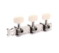 Beaupretty 2pcs Classical Guitar Tuner Pegs with Buttons Compatible with Acoustic Guitars Easy to Use Replacement Machine Heads for Tuning Keys