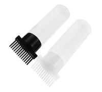Beaupretty 2pcs Comb Dye Bottle Multifunctional Pump Bottle for Hair Care Home Salon