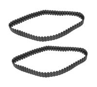Beaupretty 2pcs DIY Rubber Tank Tracks Replacement for Rc Tanks Perimeter Wide Chassis Tracks for Robot Building Enhances Stability and Grip Multiple Surfaces