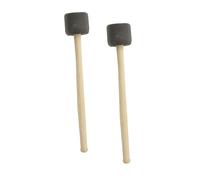 Beaupretty 2pcs Drum Hammer with Wood Handle Comfortable Percussion Instrument Accessories for Drummers for Teaching and Practice Lightweight and Durable Design