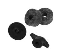 Beaupretty 2pcs Drum Stand Accessories Plastic Cymbal Sleeves Felt Washers Kit Screws Compatible Drum Sets for Percussion Maintenance Random Color