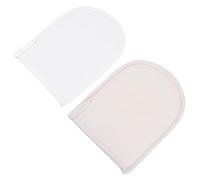 Beaupretty 2Pcs Dual-Side Exfoliating Loofah Gloves Natural Bath Skin Care Mitts for Gentle Massage and Dead Skin Removal Soft Comfortable Natural Material Body Scrubbers