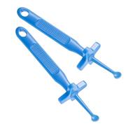 Beaupretty 2pcs Ear Care Cleaning Tool with Safety Guard and Long Ergonomic Handle, Portable Plastic Ear Wax Remover for Daily Use at Home, Office, and Travel, Compact Design with Burr-Free