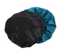 Beaupretty 2Pcs Elastic Sleeping Bonnet Decorative Satin Sleep Caps for Curly Hair Frizz Comfortable Fit for Nighttime Hair Care
