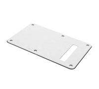 Beaupretty 2pcs Electric Guitar Back Plate with Screws Plastic Rectangle Tremolo Cavity Cover Rounded Edge Protector for Neck Plate Repair and Dust Protection