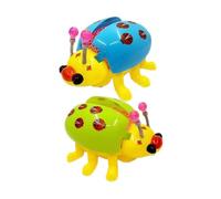 Beaupretty 2pcs Electric Ladybird Educational for Cartoon Inspired Musical Lighting Playthings Safe Early Learning Boys