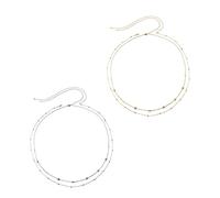 Beaupretty 2pcs Elegant Body Chain Set for Women Versatile Copper Waist Chains with Geometric Beads for Beachwear and Fashionable Outfits Durable Stylish Waist Jewelry