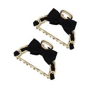 Beaupretty 2Pcs Elegant French Bowknot Metal Hair Claw Clips for Women and Smooth Polished Surface Lightweight Hair Accessories for Casual and Formal Hairstyles